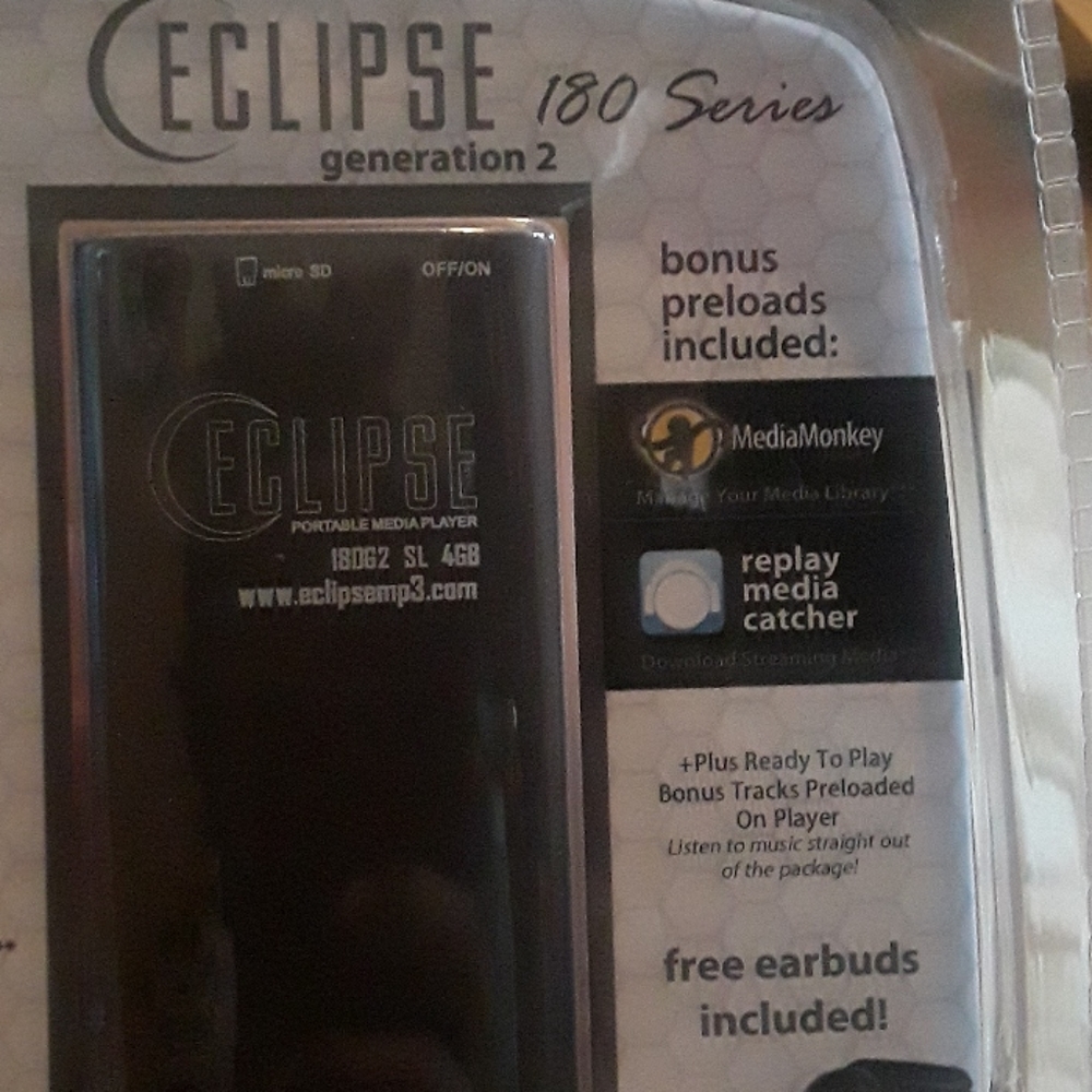 Eclipse generation 2 4gb mp3 music | video player - Picture 5 of 5